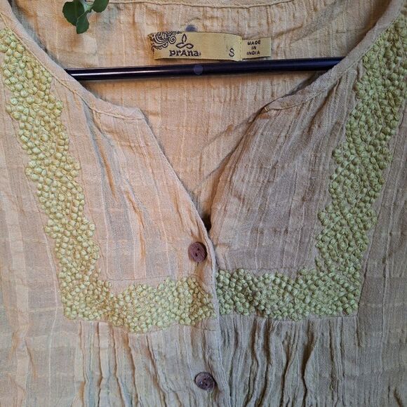 Prana Blouse small yellow - Picture 6 of 8